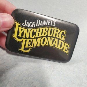 Vintage JACK DANIELS LYNCHBURG LEMONADE Pin Pinback Button 2.5" x 1.75"
